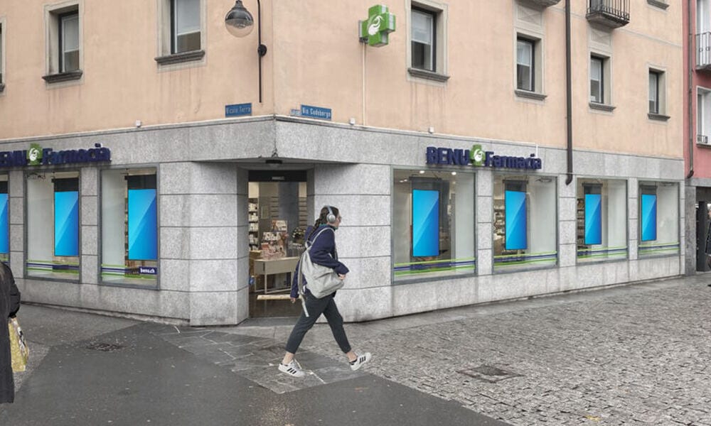 264 advertising screens at the BENU pharmacy chain join the Excom Media DOOH portfolio