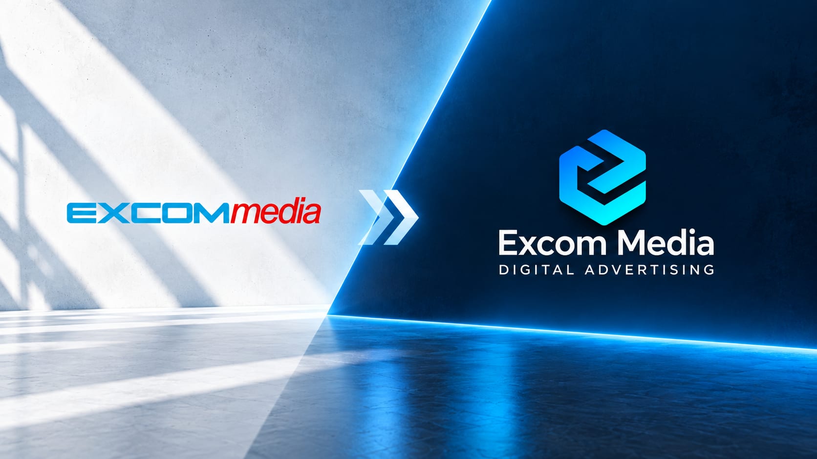 New look. New technology. Excom Media.