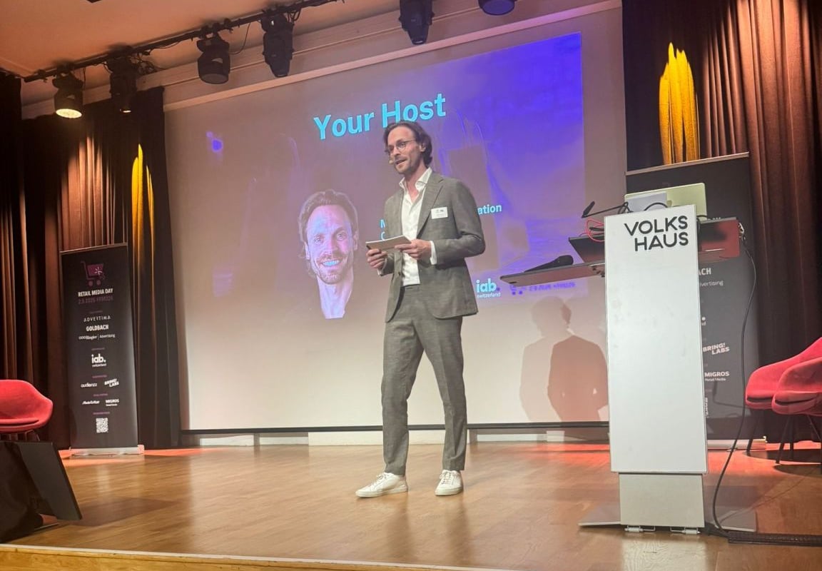 Marc Goetti hosted the 2nd Swiss Retail Media Day