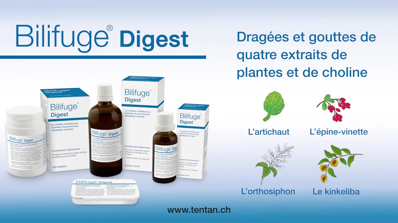 Bilifuge Digest — DOOH spot (French)