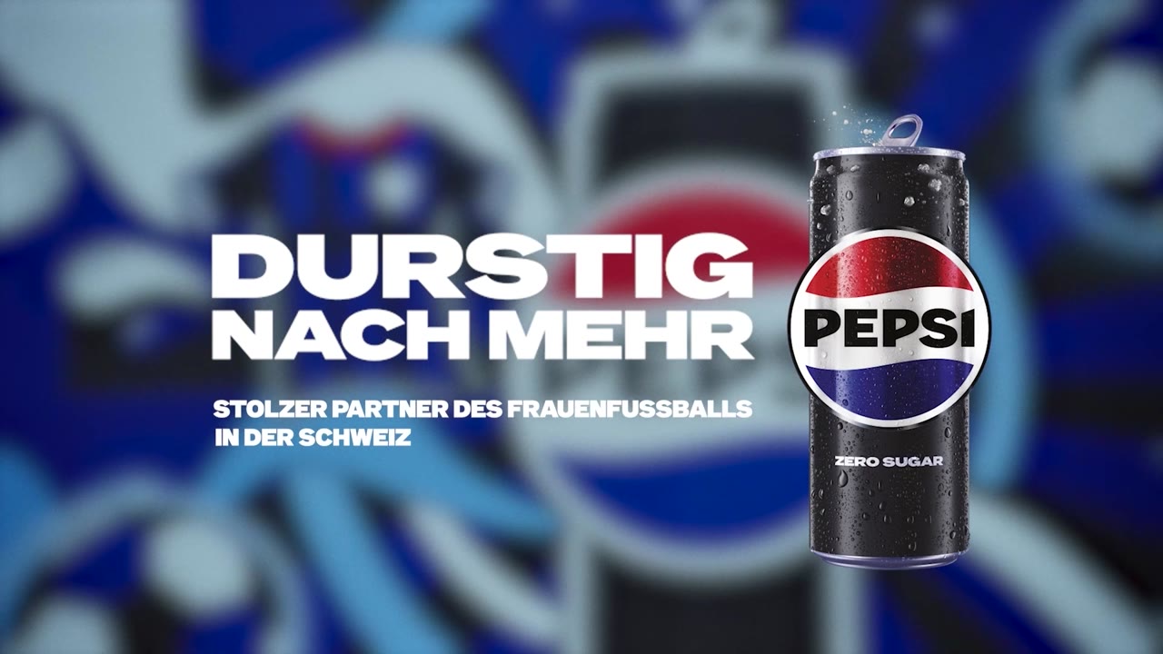 Pepsi “Durstig nach mehr” — DOOH spot on the SPAR network