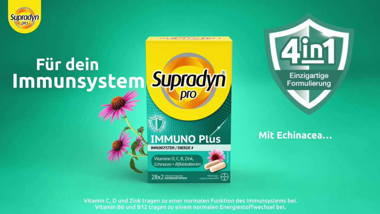 Supradyn pro Immuno Plus — DOOH spot (German)