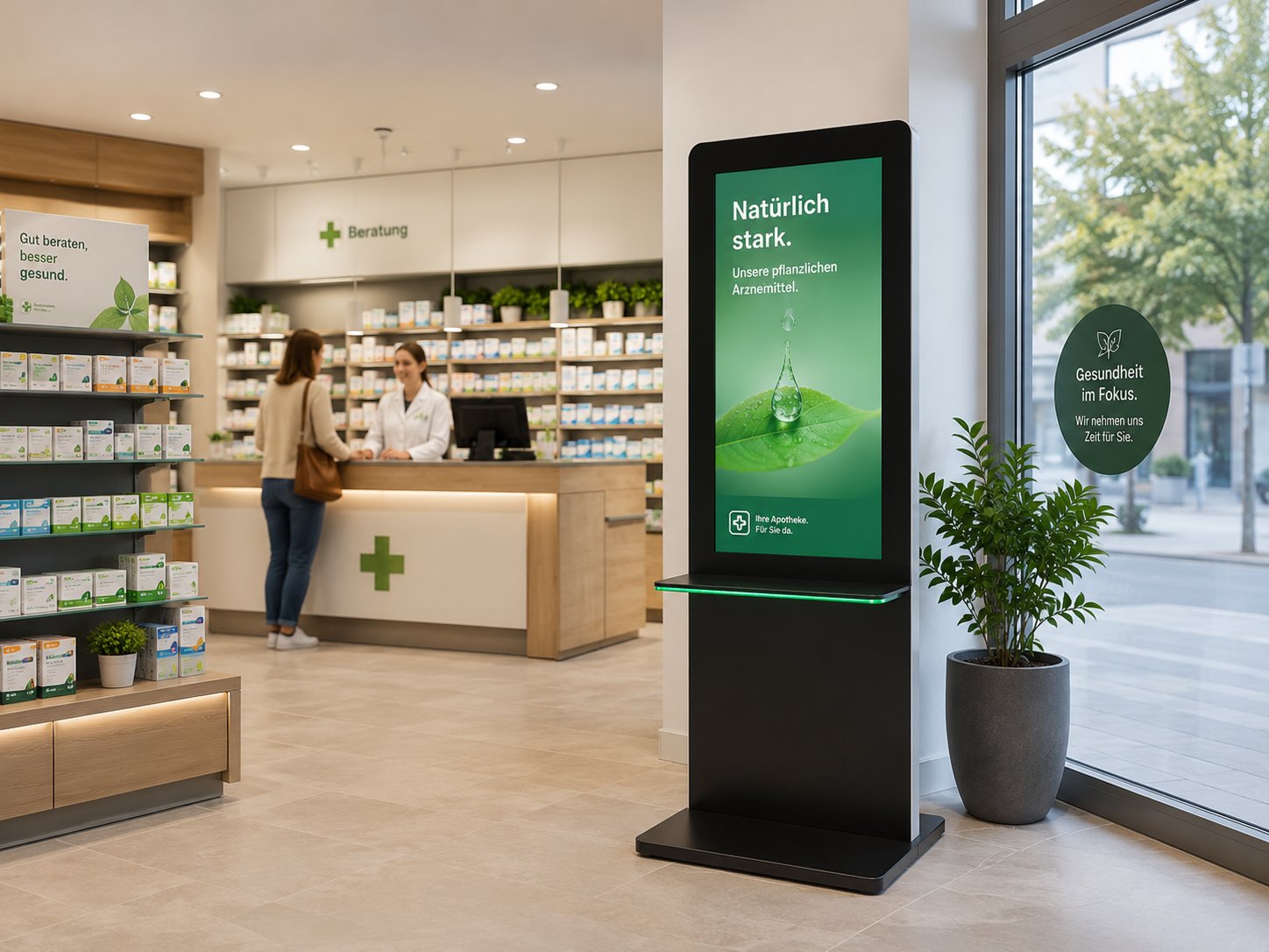 Installation Digital Signage : Projets de totems