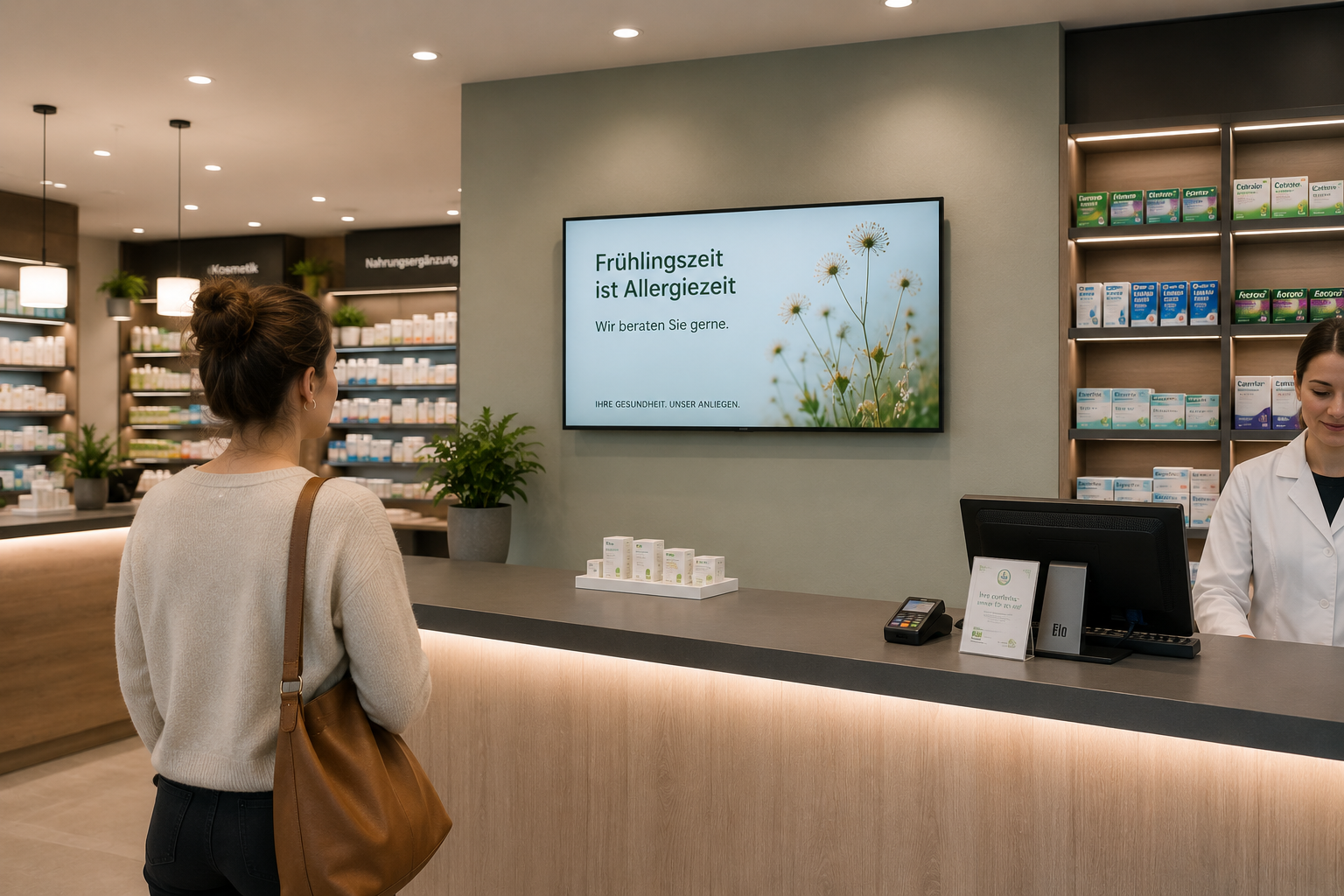Installation Digital Signage : Écrans muraux
