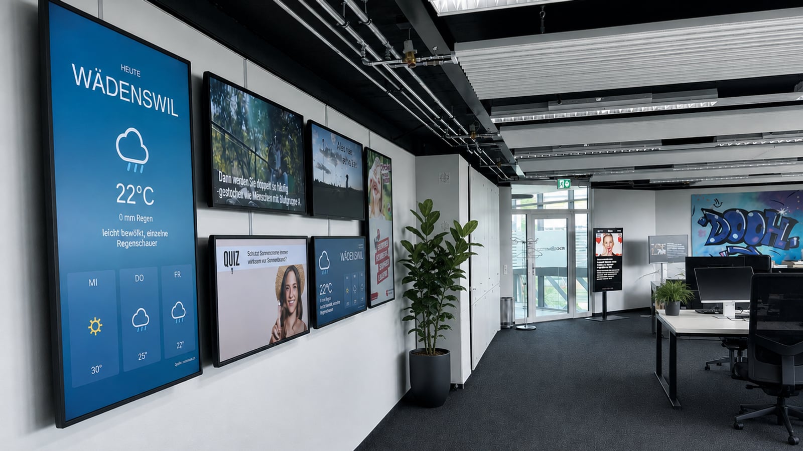 Excom Media office in Au — Front office