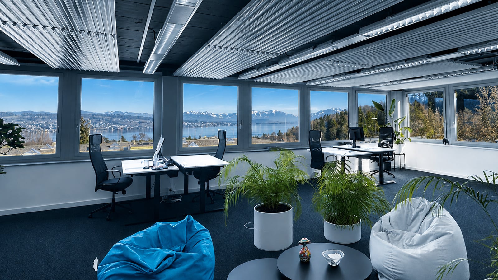 Excom Media office in Au — Back office
