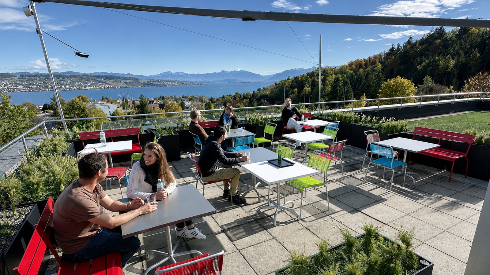Excom Media office in Au — Terrace