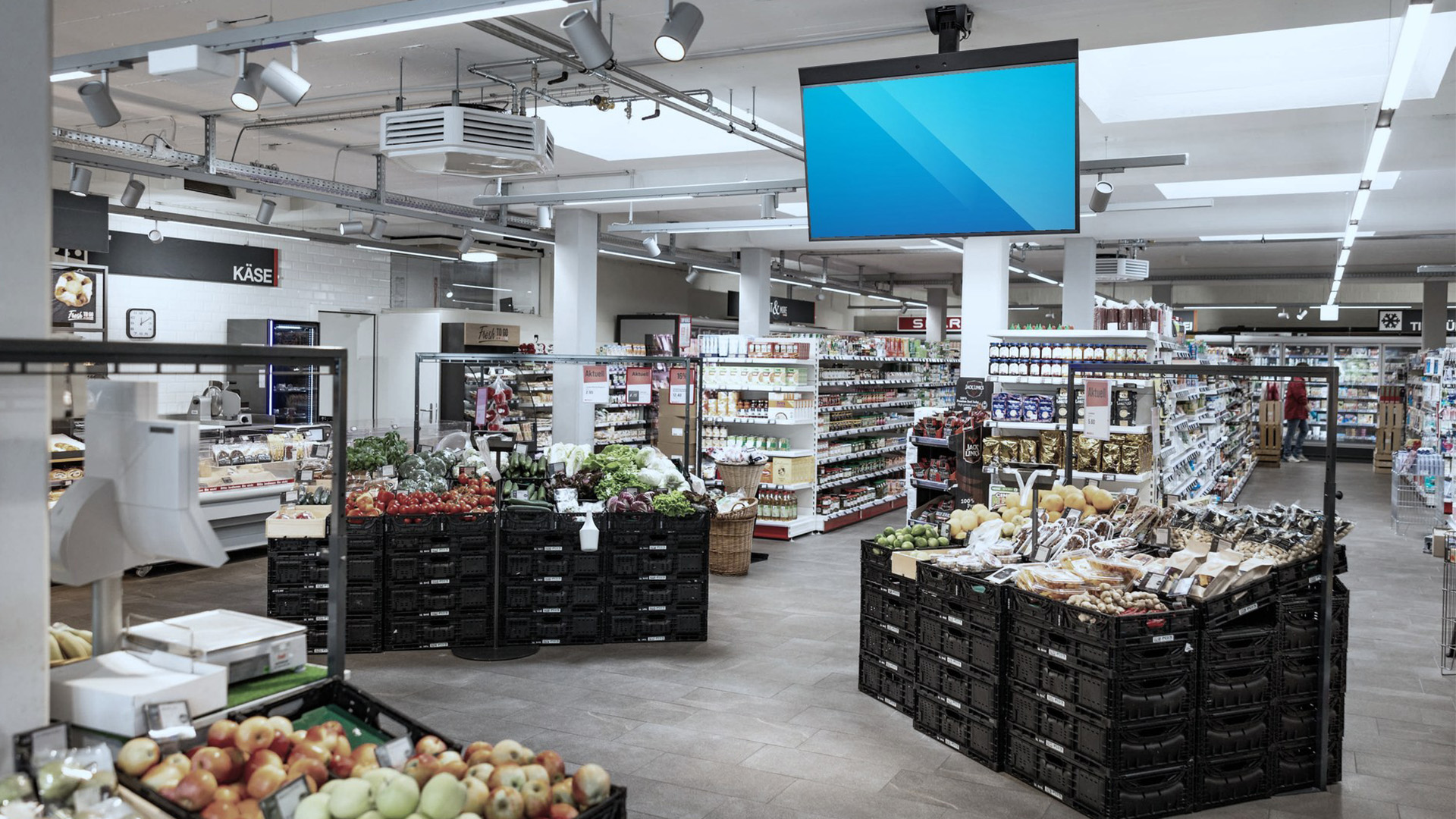 SPAR / TopCC / Tankstellen — DOOH-Werbescreen