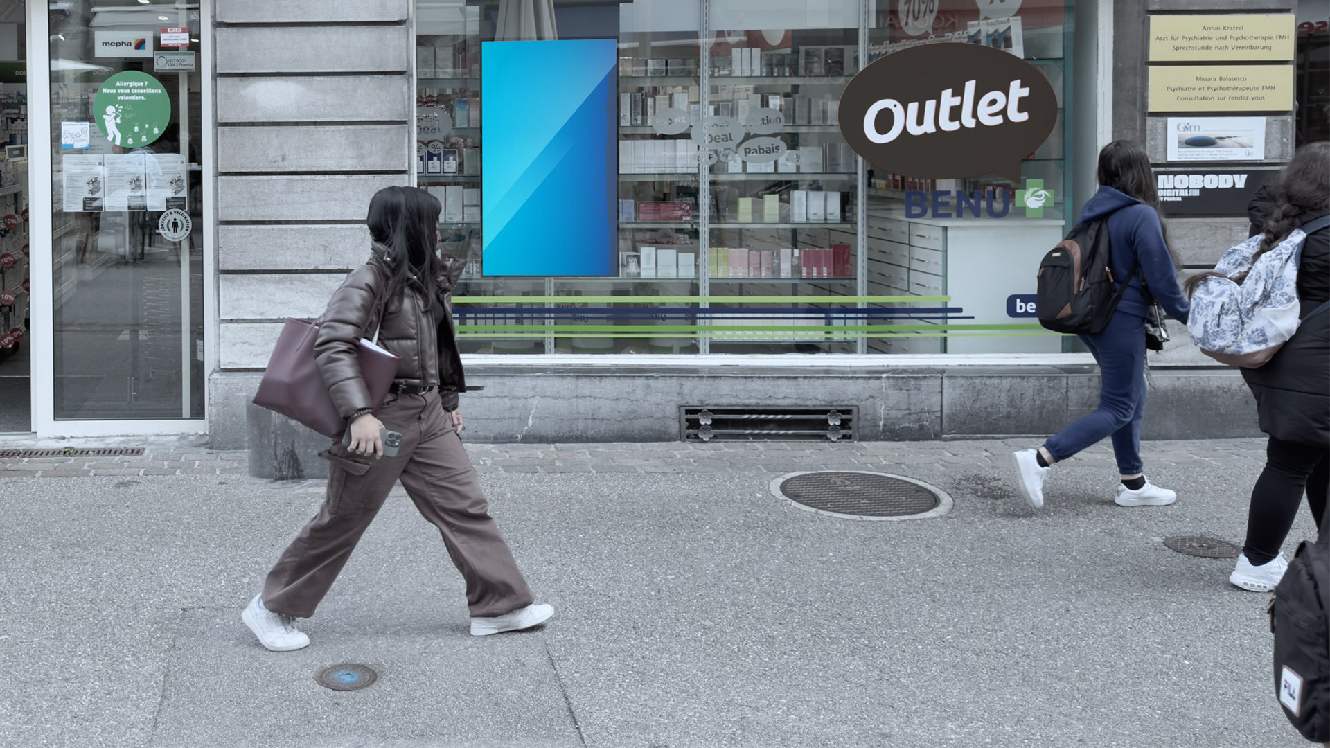 Street — DOOH advertising screen